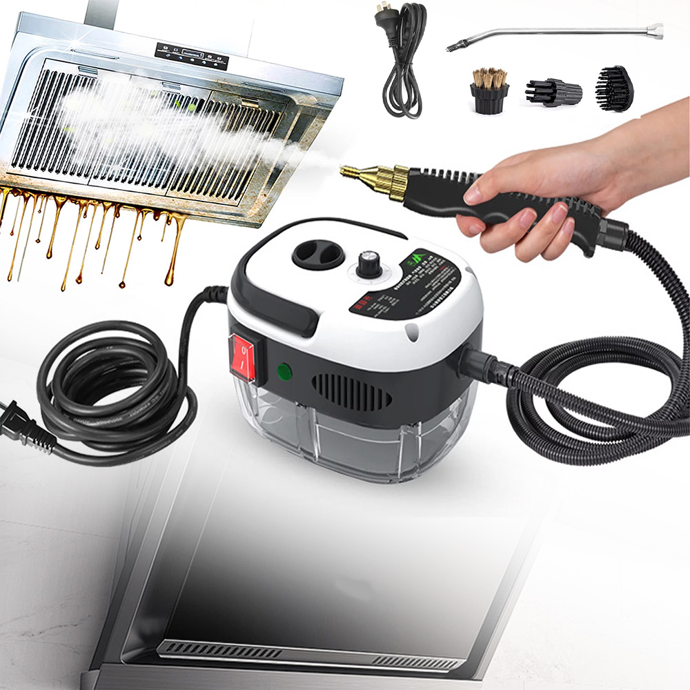Parní Čistič Vysavač 2500 W Se 3 Kartáčovými Hlavami