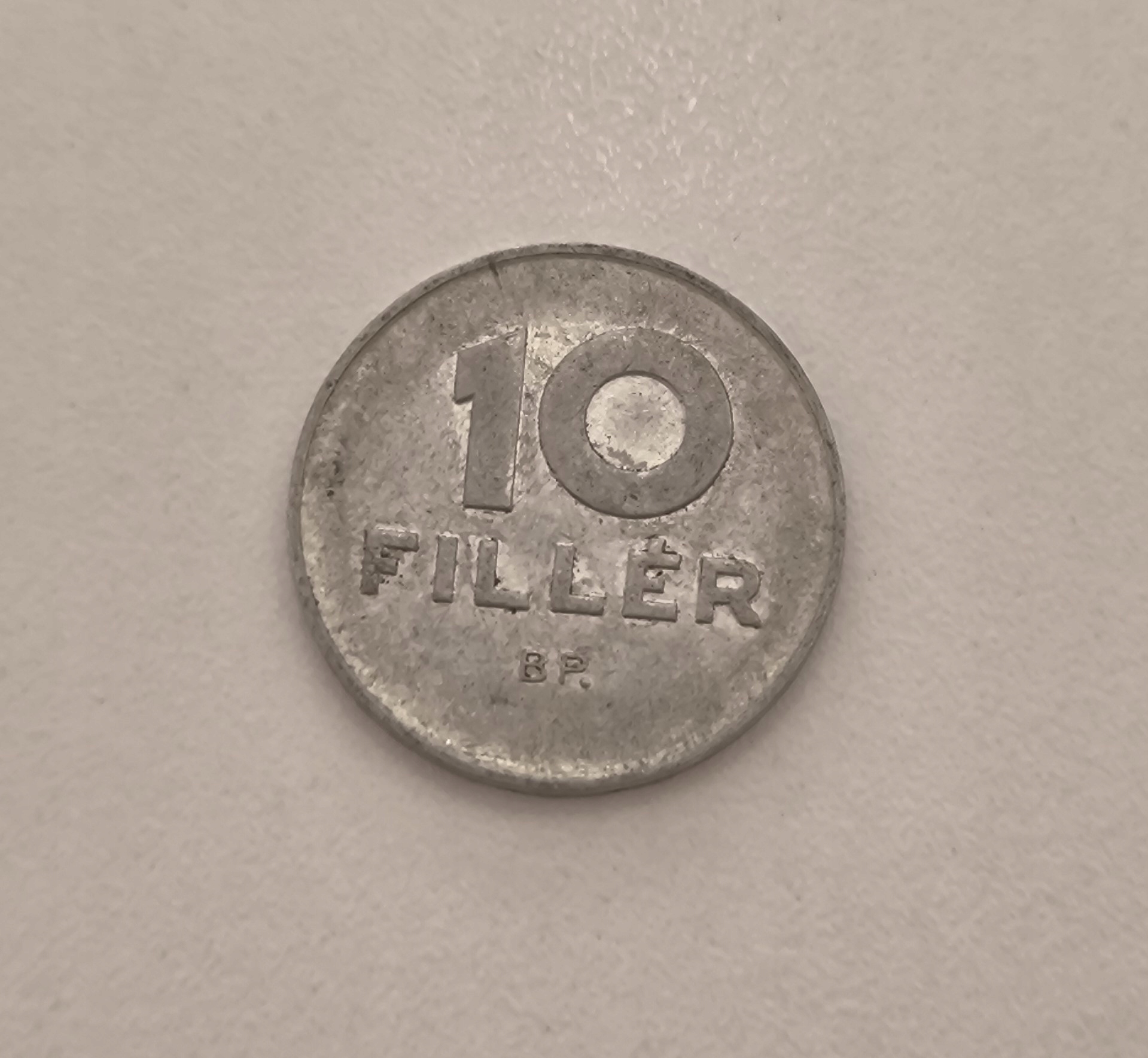 WĘGRY - 10 FILLERÓW - 1982r