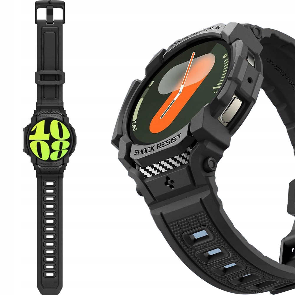 Pouzdro řemínek Spigen pro Galaxy Watch 7 44 mm, stylové, s přezkou