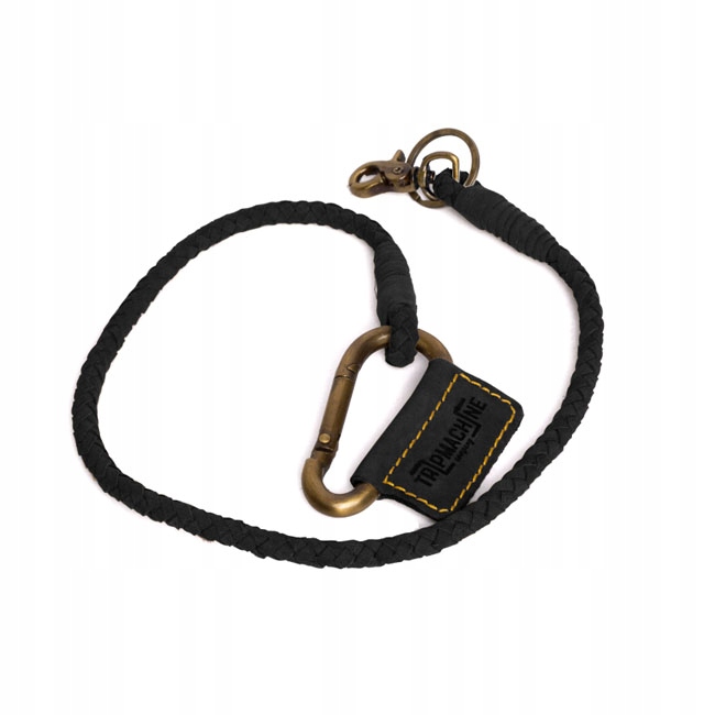 Přívěsek Na Klíče pletený Trip Trip Machine Braided key chain černý