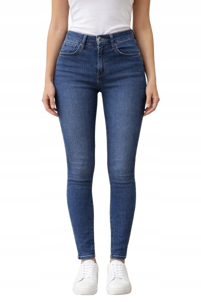 Wrangler Skinny džíny s vysokým pasem, střih Body Bespoke, velikost 36/S (W28 L32)