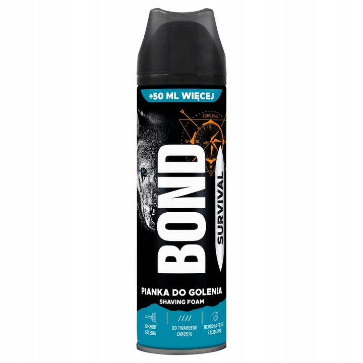 BOND SURVIVAL - PIANKA DO GOLENIA - 250ml Marka Bond