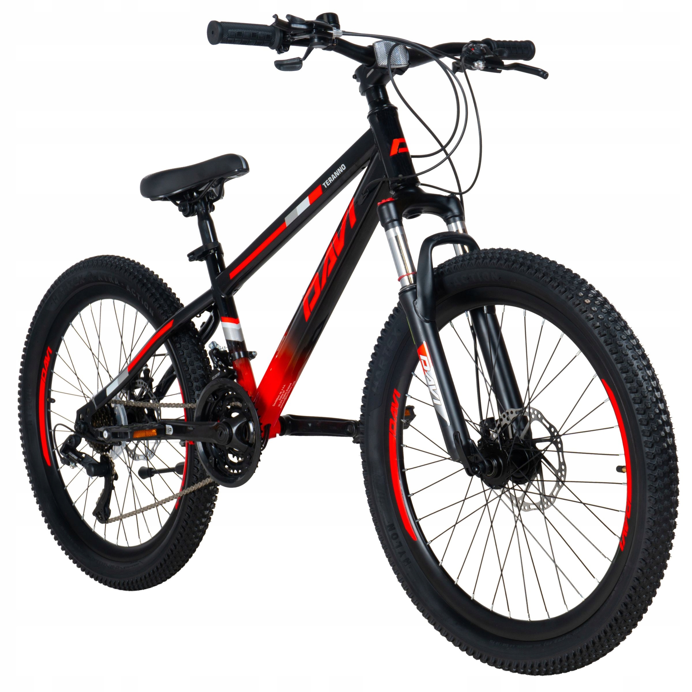 Dětské Kolo 24" Horský Mtb Rám 11" Palců Davi Terrano Pro Chlapce