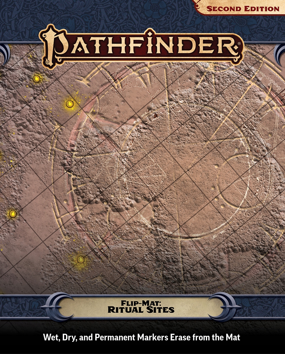 Suchościeralna Mata Pathfinder Flip-mat Ritual Sites