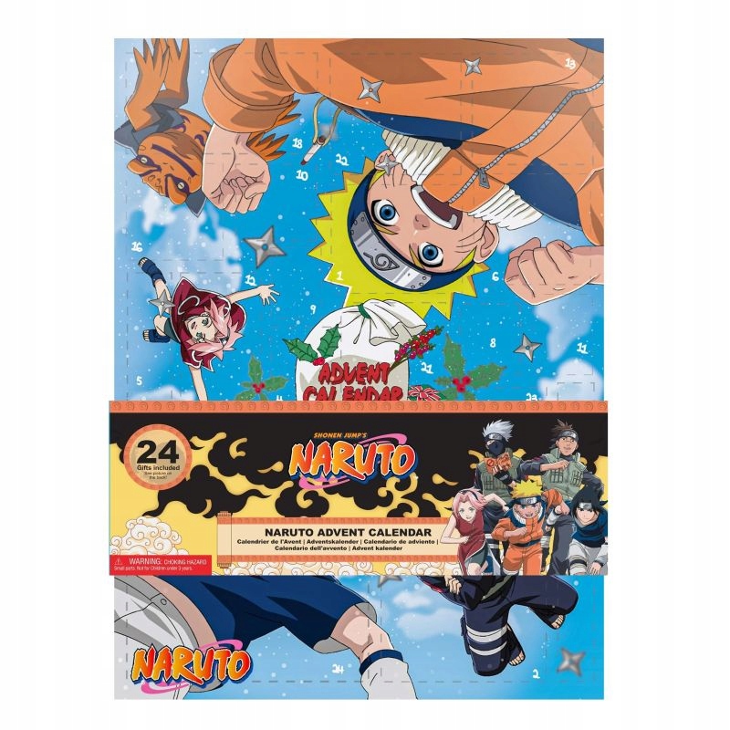 Адвент-календарь Cinereplicas Naruto, 24 сюрприза: аксессуары ниндзя и игрушки — фото 7