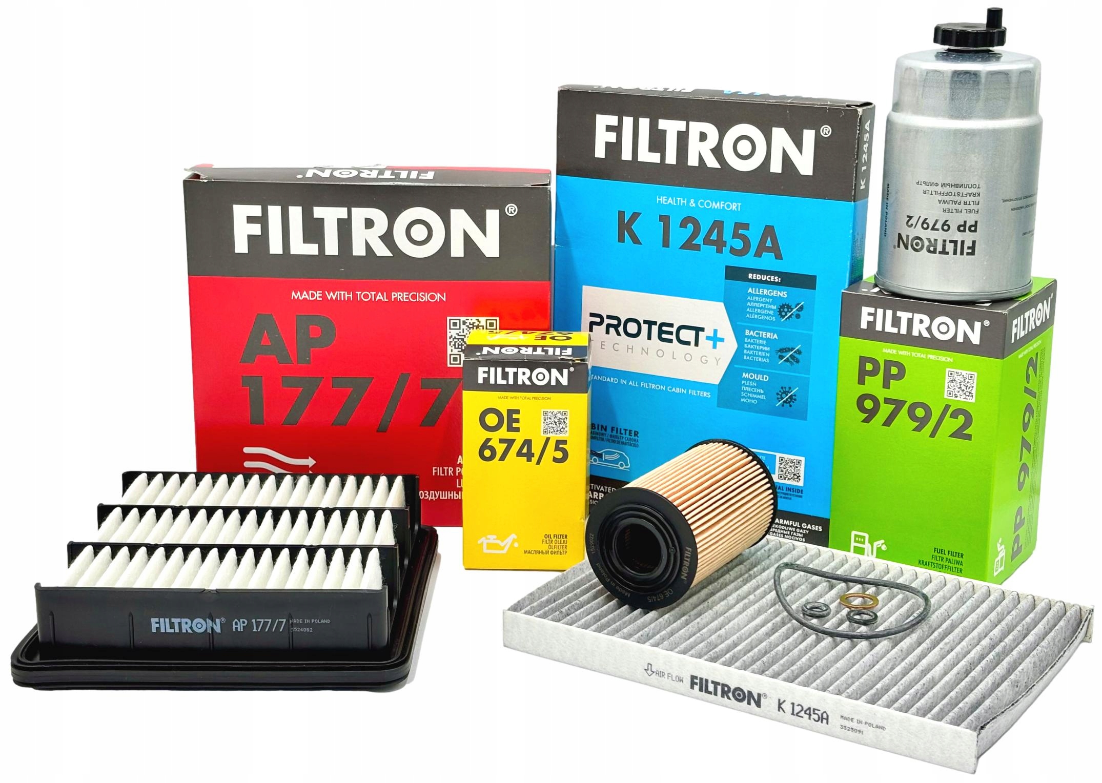 Filtron Sada Filtrů Kia Ceed I Pro Ceed 1.6 Crdi 90 Km 116 Km 128 Km