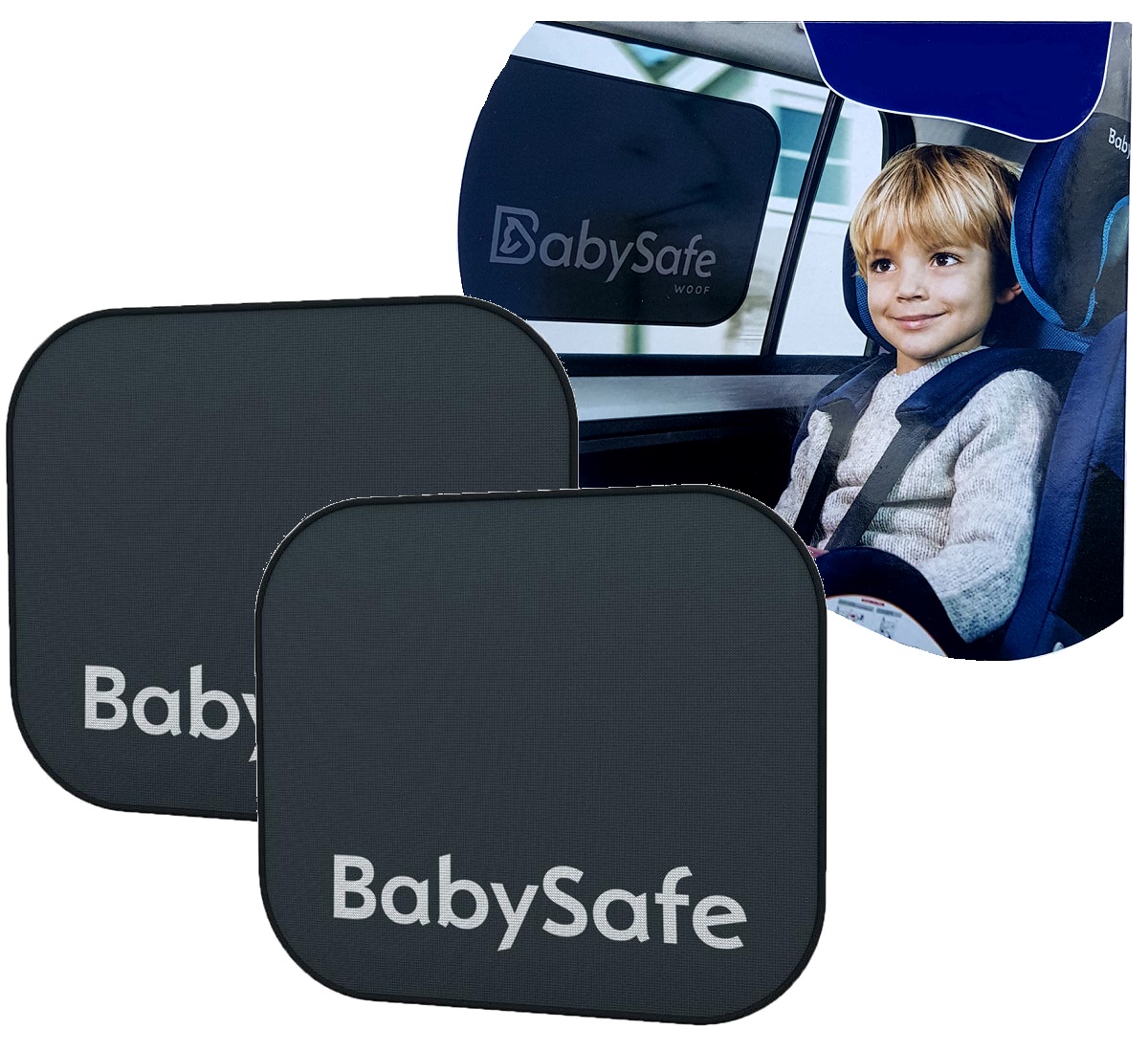 

Babysafe 2x Osłona Przeciwsłoneczna Elektrostatycz