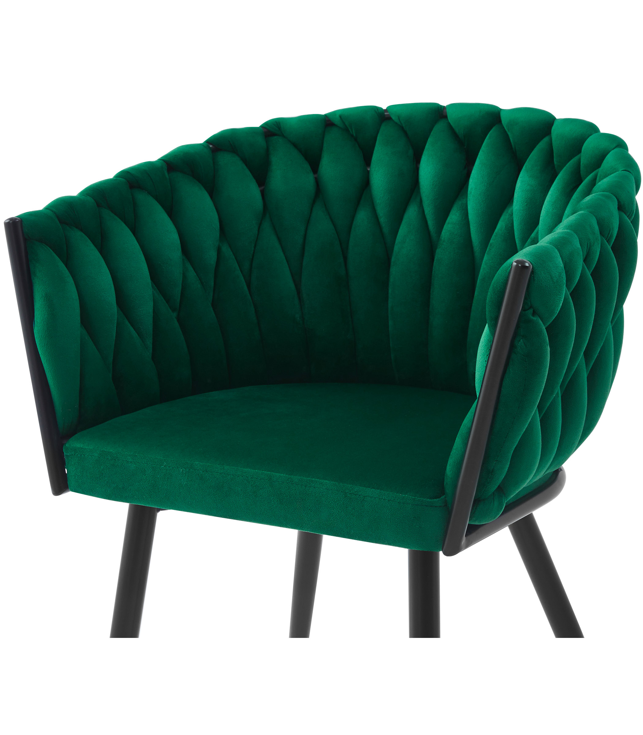 Krzesło SPIGA aksamitne tapicerowane NOWOCZESNE Rodzaj nóg Proste