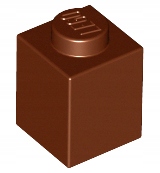 

Lego brick 3005 klocek 1x1 brązowy 2 szt Rb Nowy