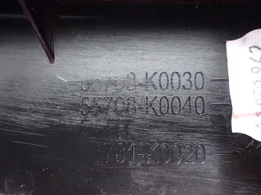 PODSZYBIE EUROPA ORYGINAŁ 55783-K0020 MAZDA 2 HYBRID KB XP210 22R Wersja Europejska