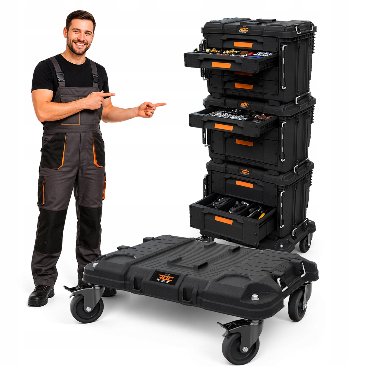 Platforma Wózek Transportowy Keter Roc Pro Gear