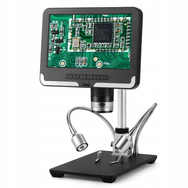 Mikroskop cyfrowy Andonstar AD206 1080p 200x LCD 7" Full Hd 12 MPx 5V Jpg