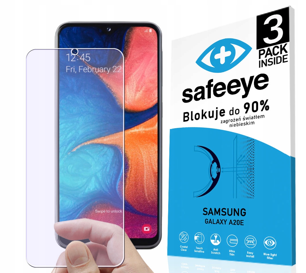

3x Anti Blue Szkło Do Samsung Galaxy A20E