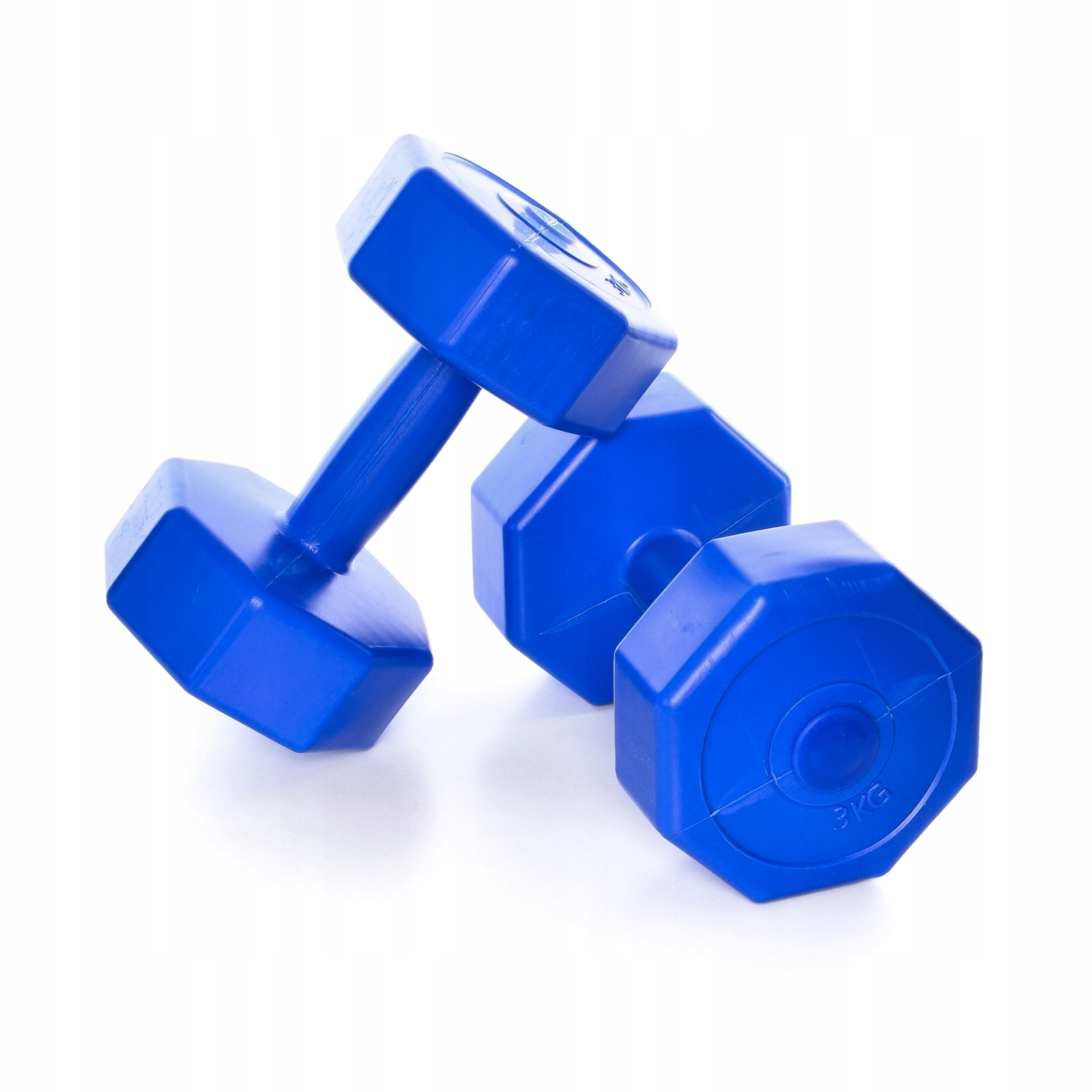 Hantelki treningowe 2x 3kg CIĘŻARY do ćwiczeń 7FIT