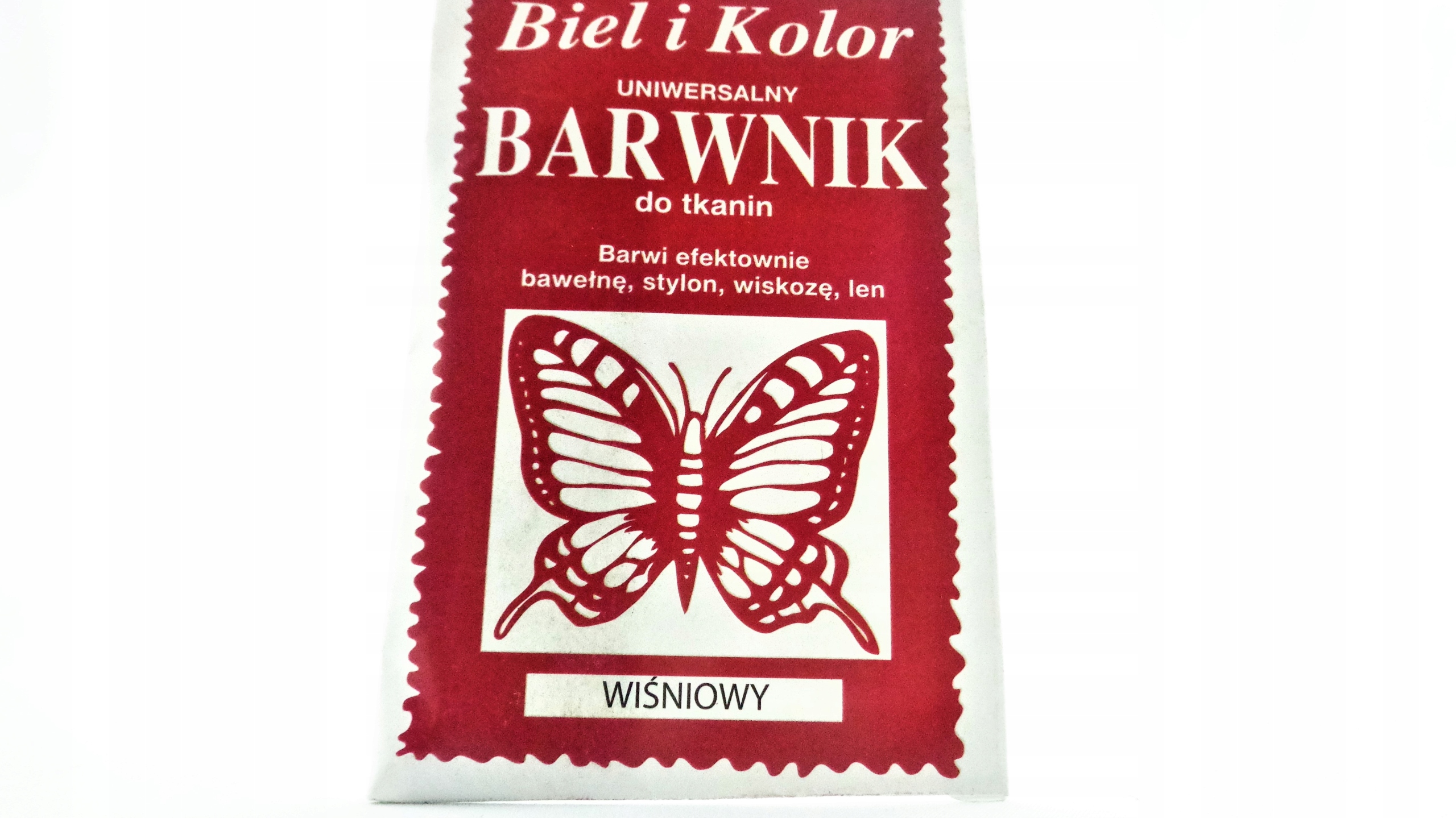 

Barwnik Do Tkanin Biel I Kolor Kol. Wiśniowy