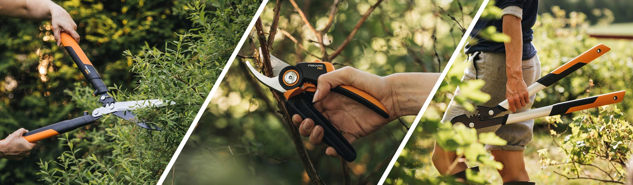 FISKARS Sekator dwuręczny nożycowy L78 PowerGear L 1000584 Waga produktu z opakowaniem jednostkowym 1.1 kg