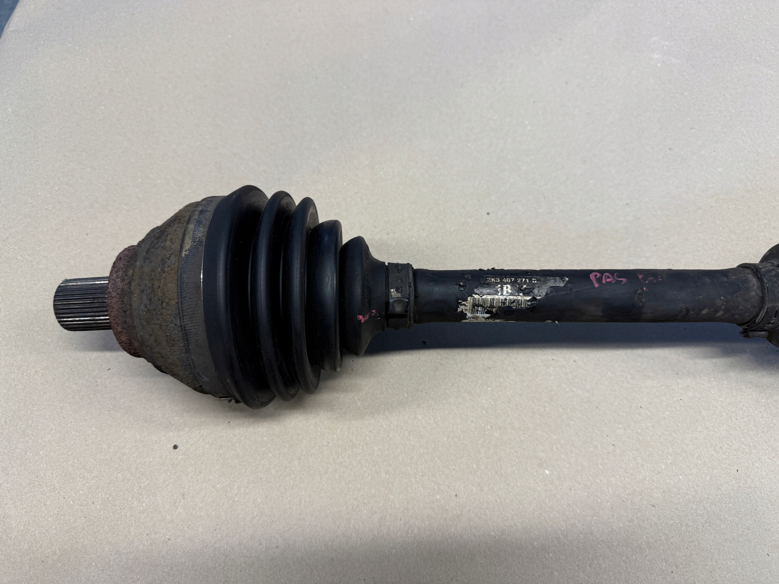 VW PASSAT B6 1.8 TSI semi-axis left AUTOMAT DSG 2K3407271D