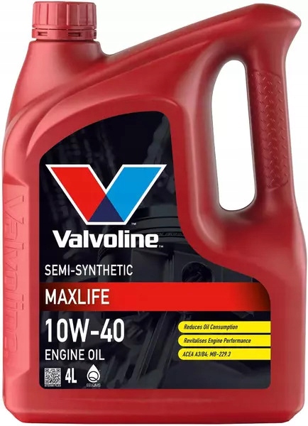 Olej Silnikowy Valvoline Maxlife 10W40 10W-40 4L