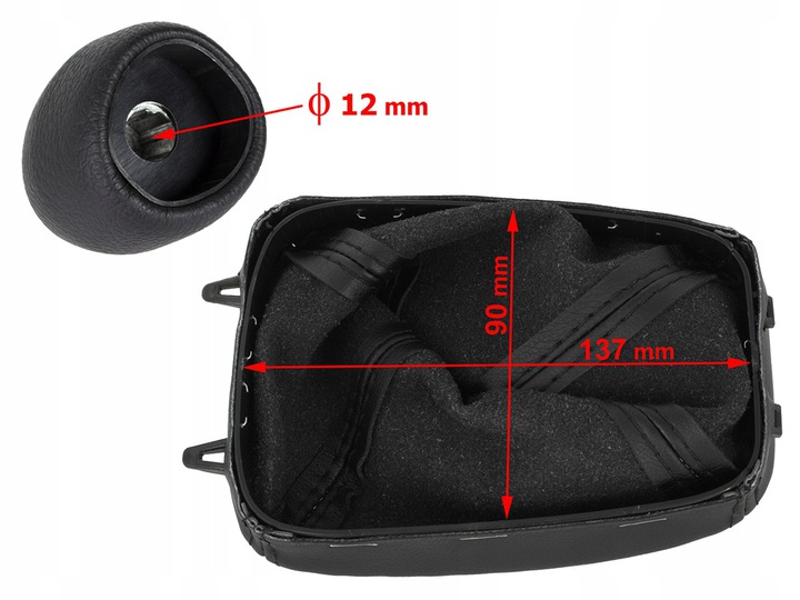 GAŁKA MIESZEK ZMIANY BIEGÓW 5B Saab 9-3 93 03-12 5 Producent części AF