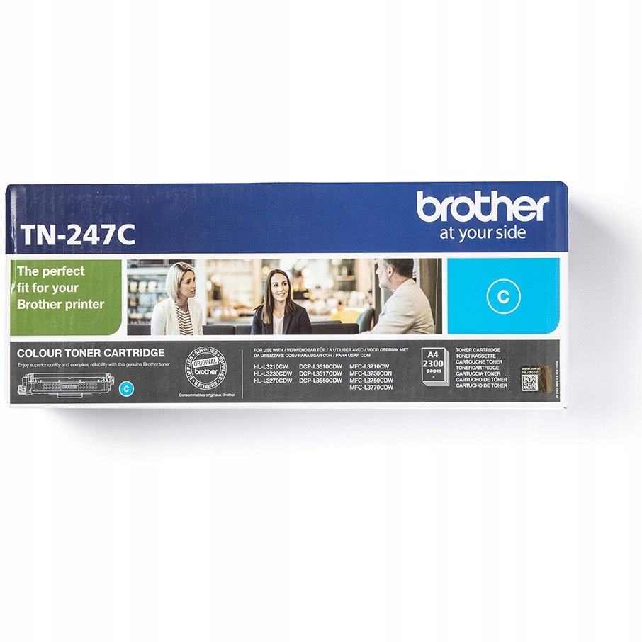 Toner Brother (TN-247C) modrý 2300 strán