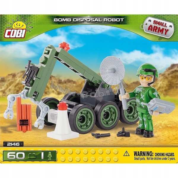 Klocki 2146 Cobi Armia Saper robot