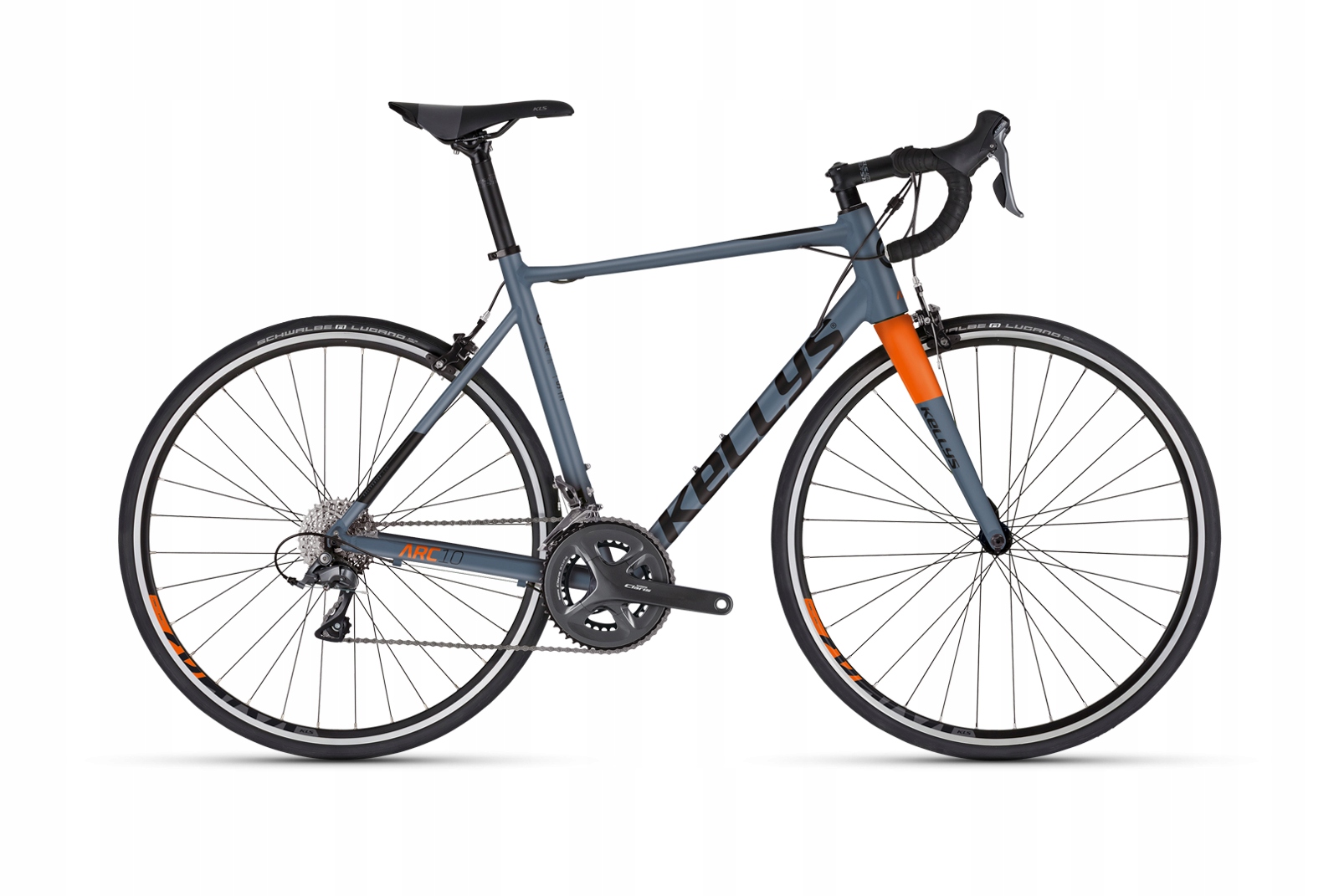 ROWER KELLYS ARC 10 RAMA L KOŁA 28 SZARY POMARAŃCZ