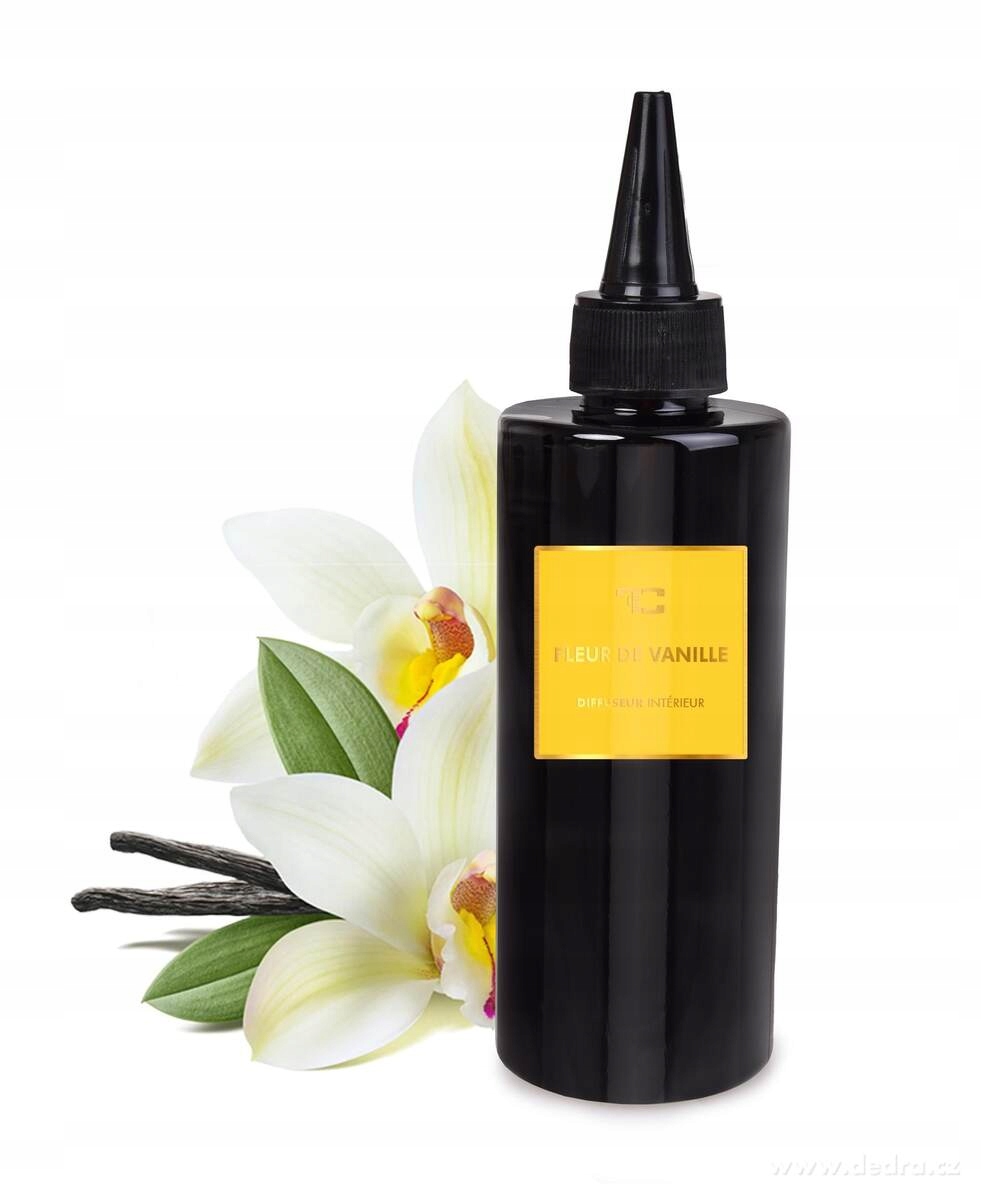 Levně Dedra 200 ml náplň do tyčinkových difuzérů, Fleur De Vanille, Parfumia