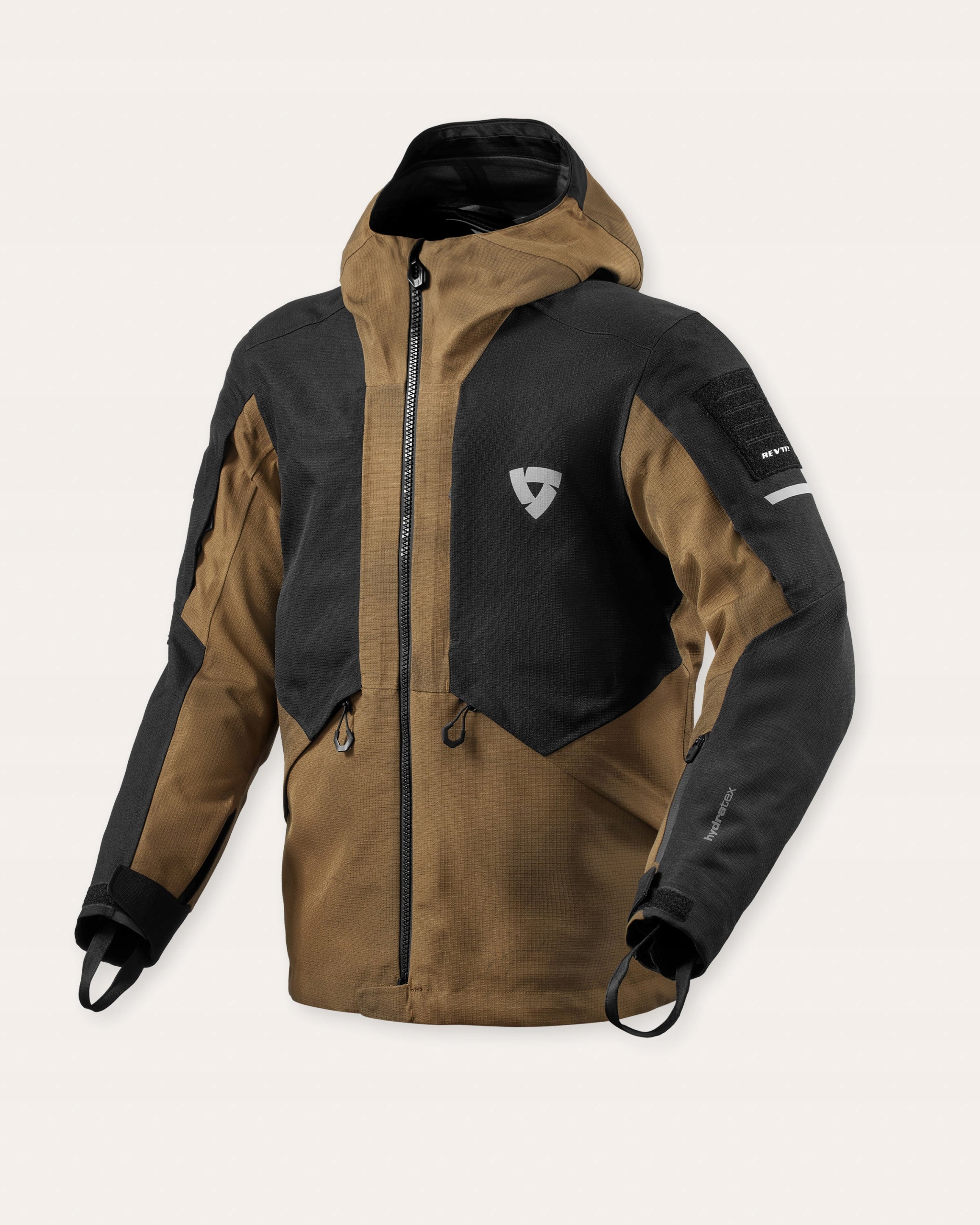 Rev'it! Tectonic H2O motocyklová bunda Black-brown r.XL
