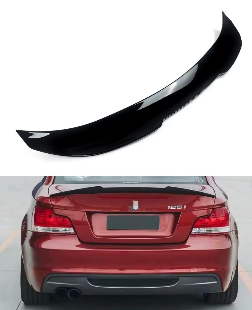 Bmw E82 Psm Spoiler Víka Zavazadlového Prostoru Černý Lesk Spoiler Letka Ala M3