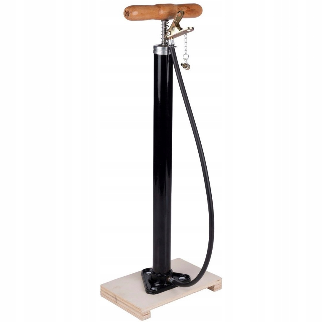 POMPKA PODŁOGOWA ROWEROWA SAMOCHODOWA DUNLOP 6 BAR RETRO