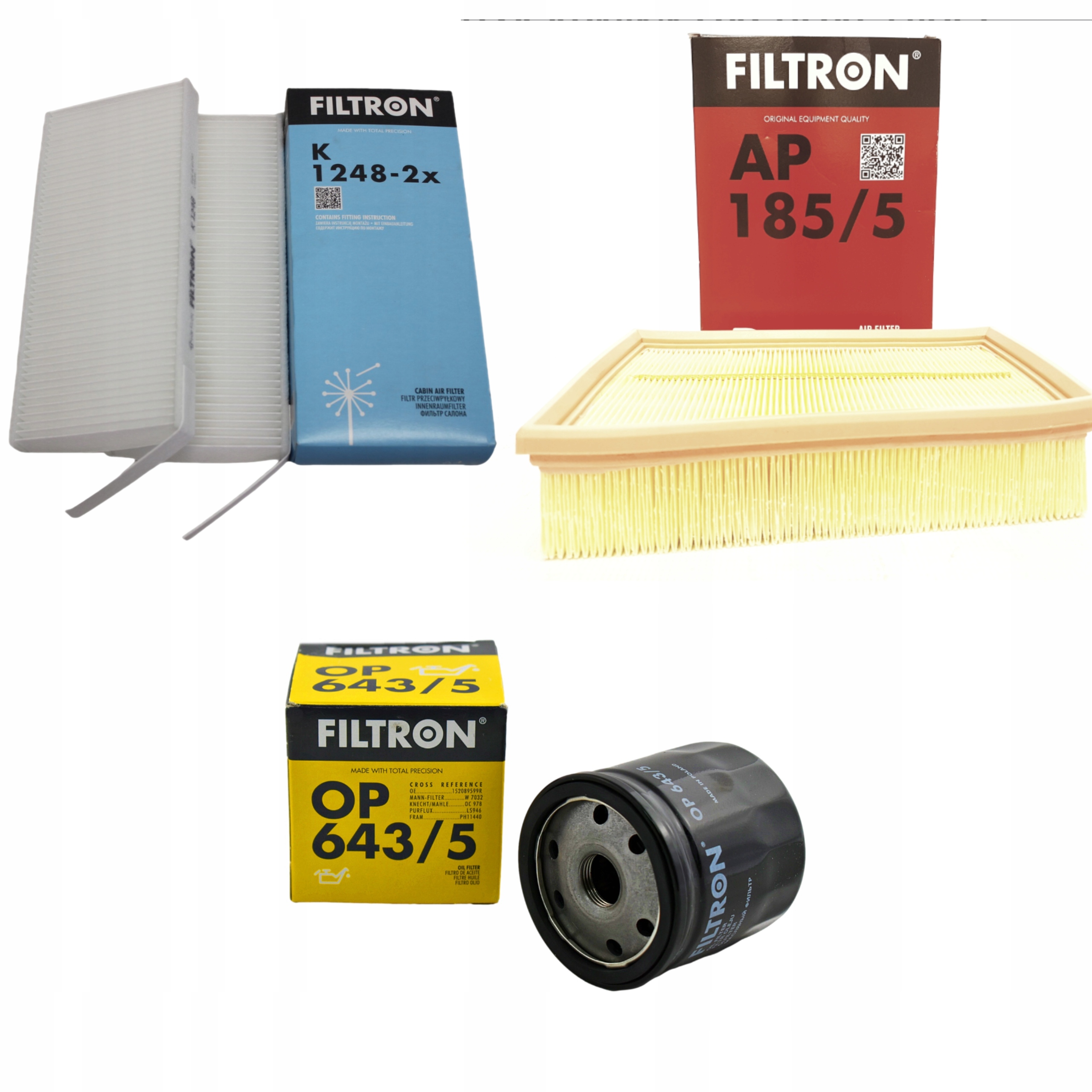 Komplet Filtrů Filtron Renault Kangoo 1.5 DCI