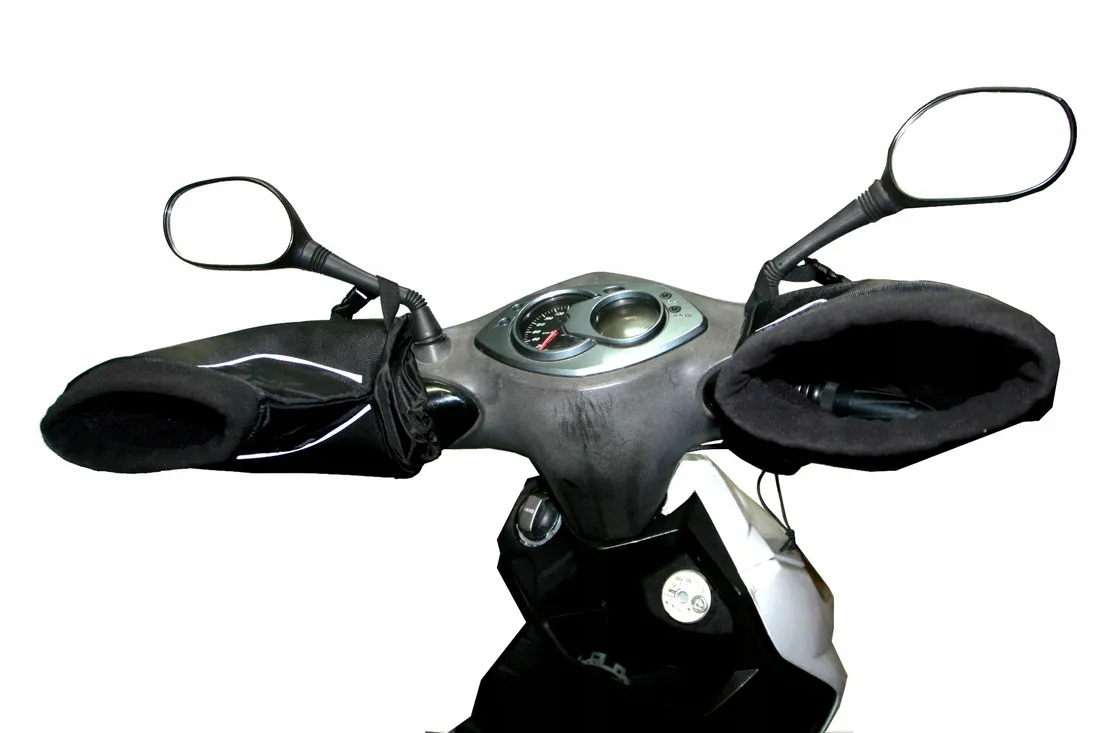 Mufki Motocyklowe Osłony Dłoni Kierownicy Ocieplacze Rąk Wiatroodporne