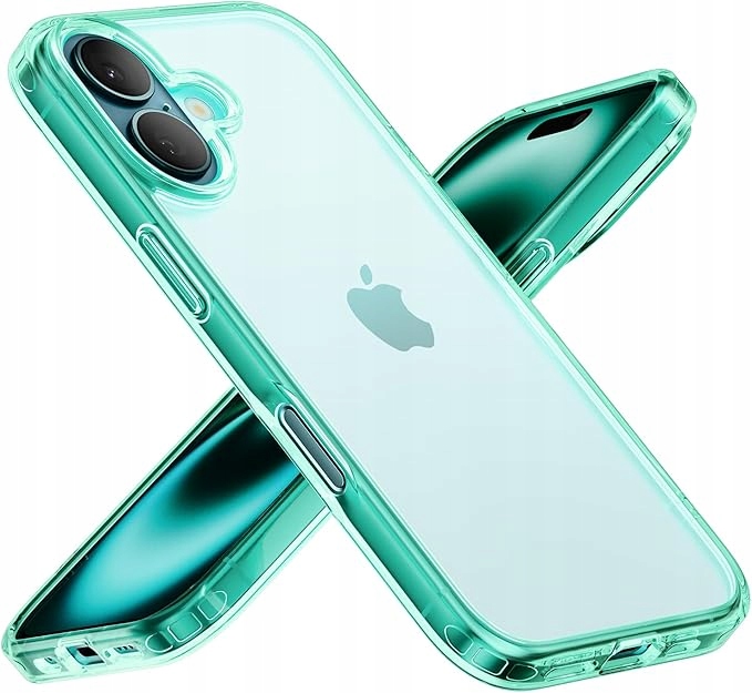 Mobnano Nieżółknące Smukłe Etui do iPhone 16 odporne na wstrząsy