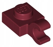 

Lego 61252 Płytka 1x1 zaczep c czerwony 6360110 1N