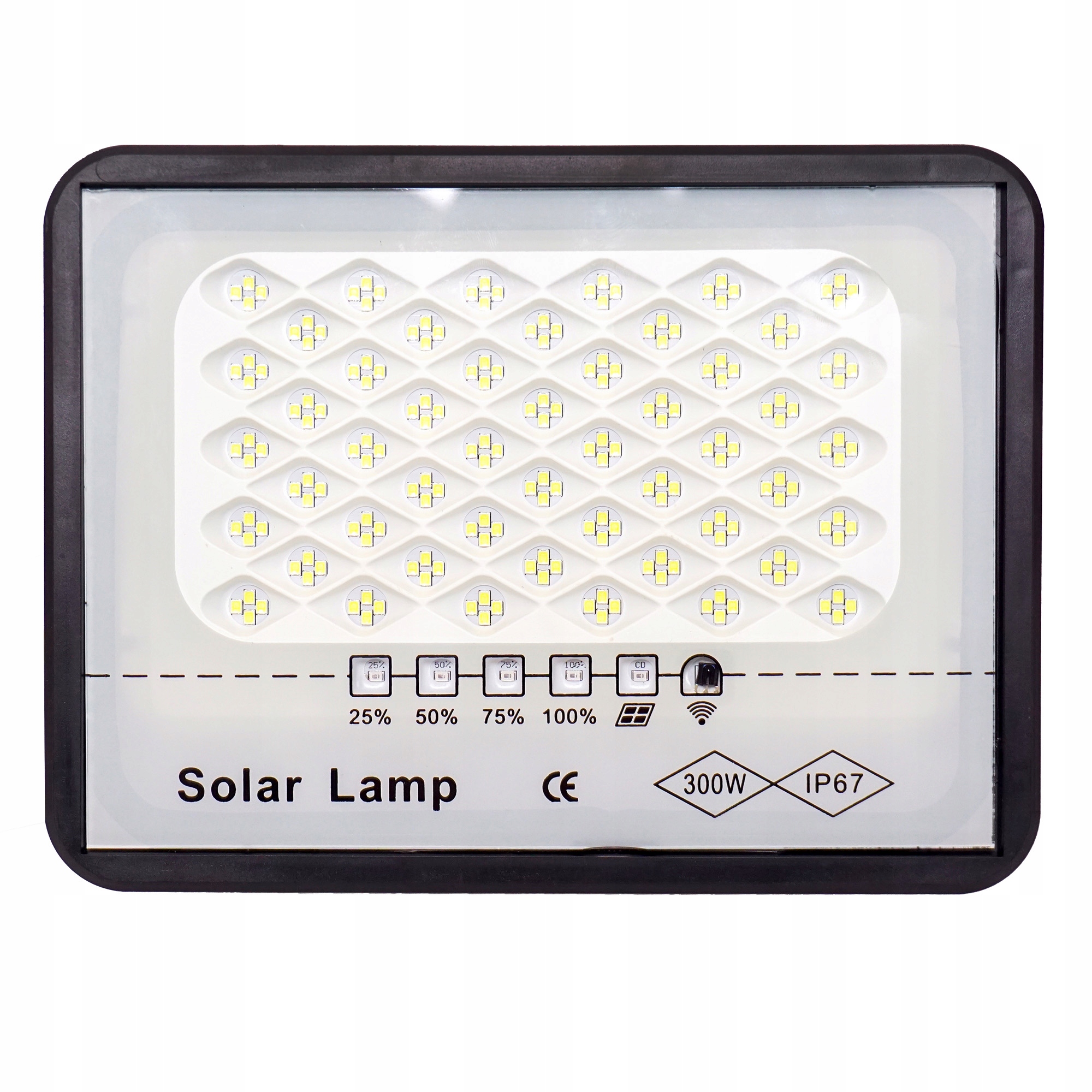 LAMPA NAŚWIETLACZ HALOGEN LED SOLARNY 300W Jasność 30000 lm
