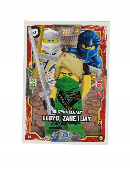 Karta Lego Ninjago Seria 6 Numer 038