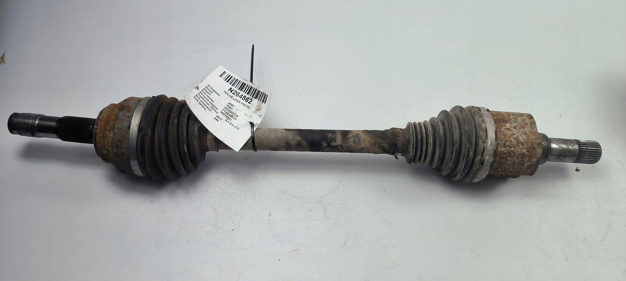 semi-axis left front 2.3 JTD FIAT DUCATO III