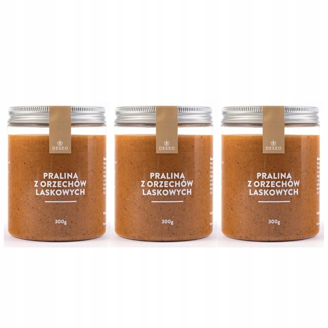 Levně Lískooříškový krém Pralina Z Lískových Ořechů 300G Deseo