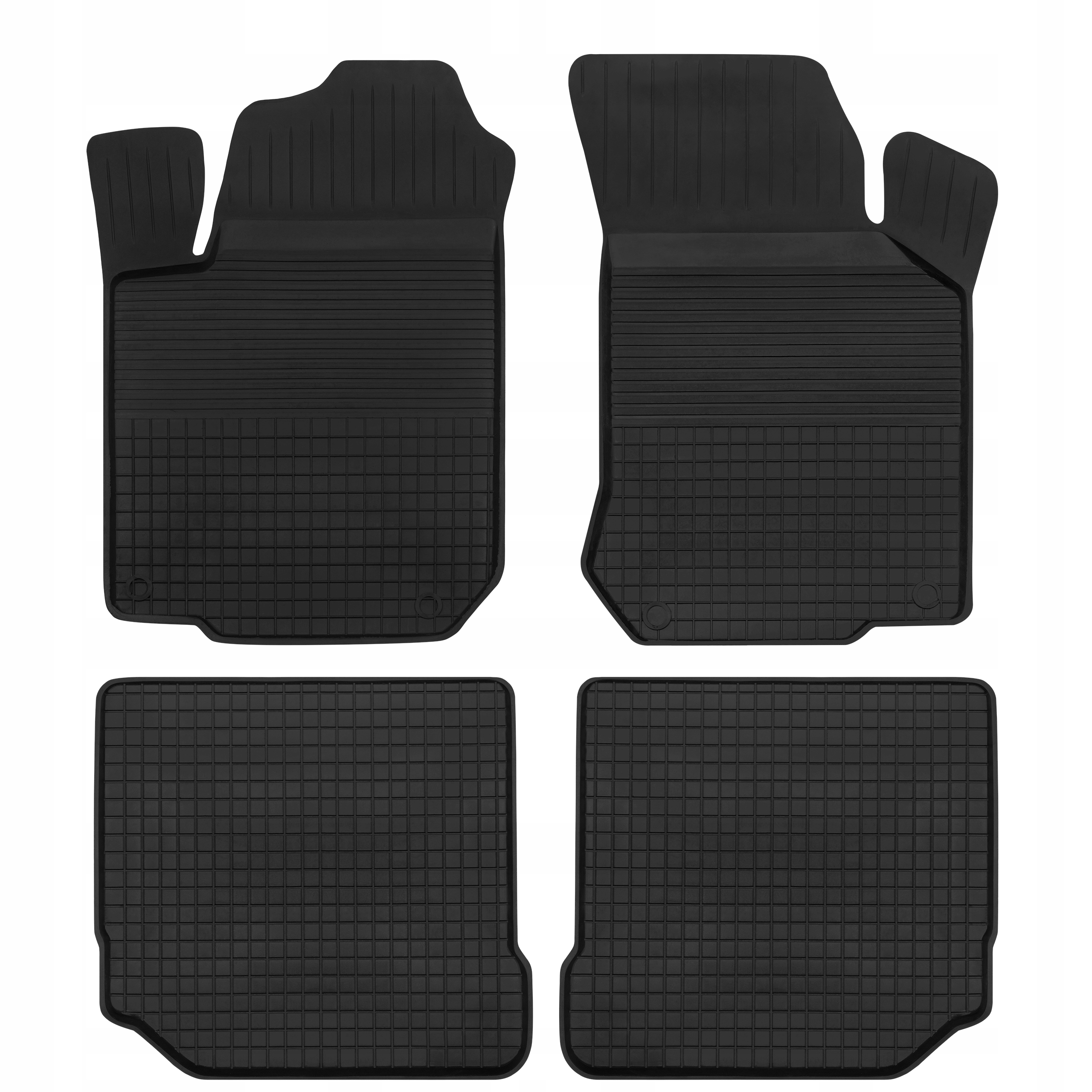 Килимки резинові корита комплект до VW НОВИЙ BEETLE 98-10