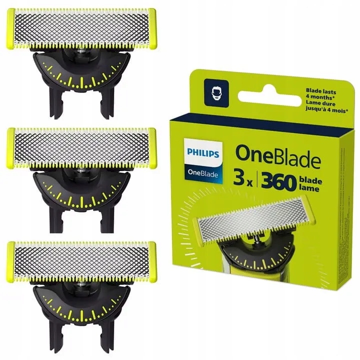 Vyměnitelné čepele Philips One Blade QP430/50 3ks