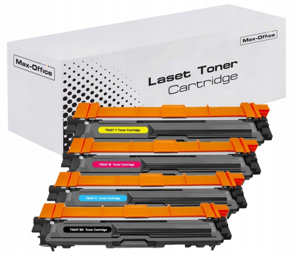 4xTONER Do Brother TN243 TN247 DCP-L3510CDW L3550 Cmyk
