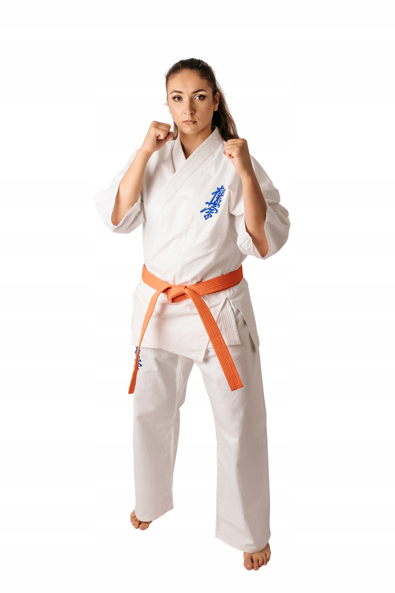 POMARAŃCZOWY PAS KARATE KYOKUSHINKAI BELTOR 180cm Kolekcja Kimono Karate Kyokushinkai