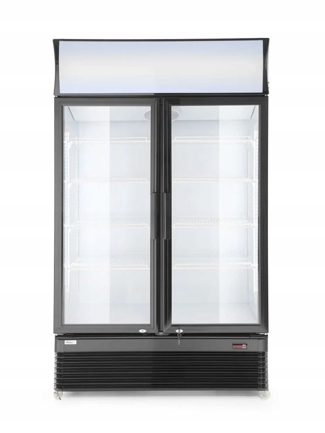 Skříň 2-dveřová, prosklená, 512 l, 2 °C až 10 °C