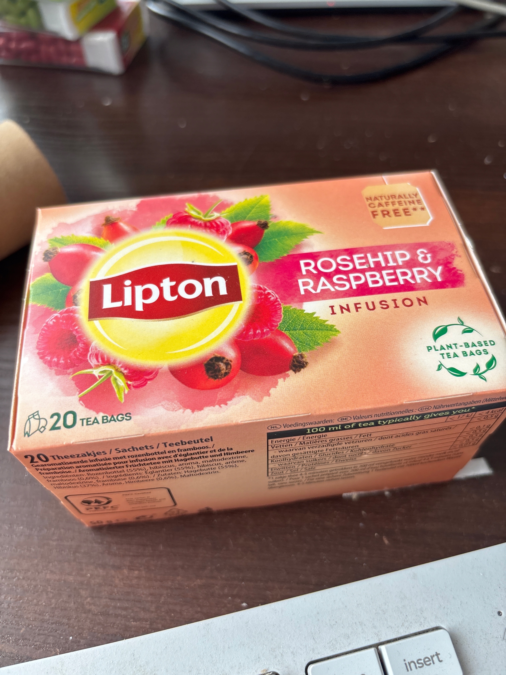Lipton rosehip& raspberry 50g