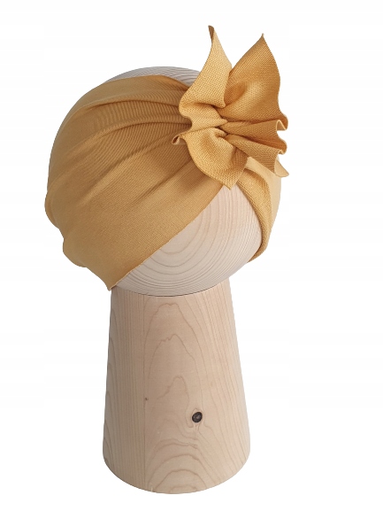 

Opaska Turban Półturban Musztarda 52-55cm