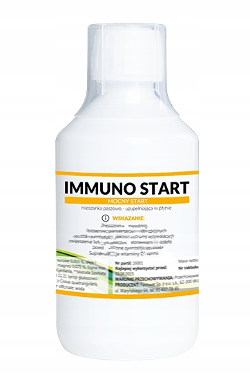 IMMUNO START witaminy dla kurcząt piskląt 250ml