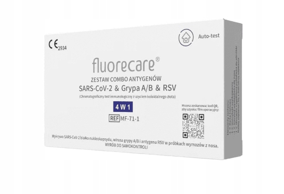 

Test Fluorecare COVID-19 Grypa Ab Rsv Combo 4w1