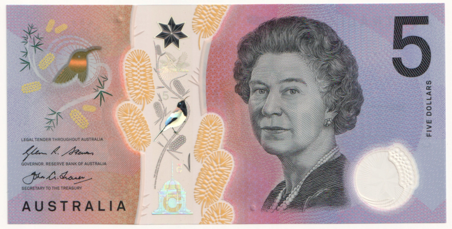 15.xx.Australia, 5 Dolarów 2016, P.62, St.1