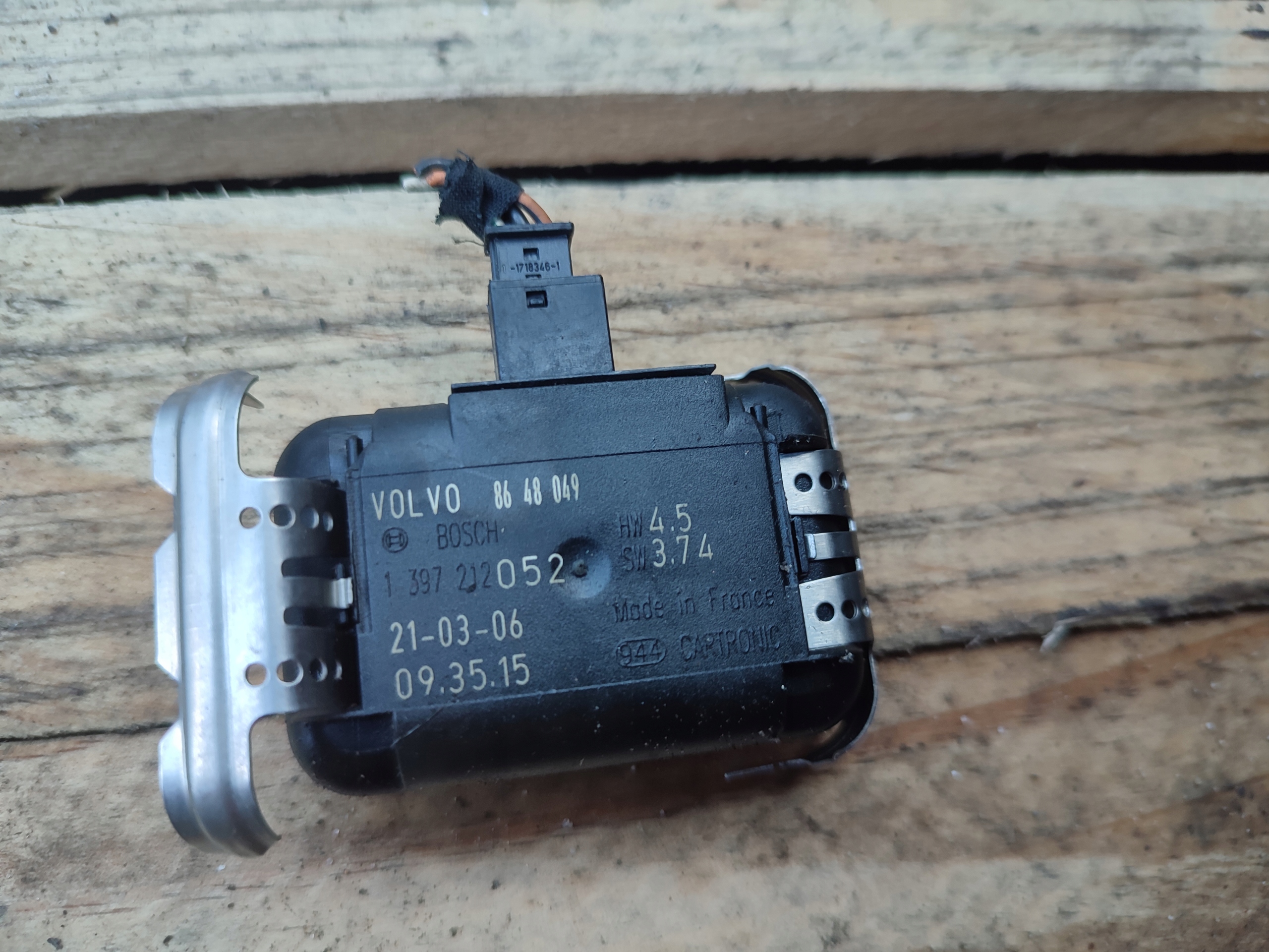 sensor Sensor rain Volvo V50 Lift 07- 8648049 1397212052