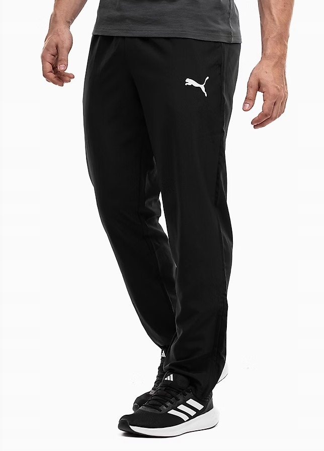Puma Pánské Černé Ležérní Tepláky S Logem Xta